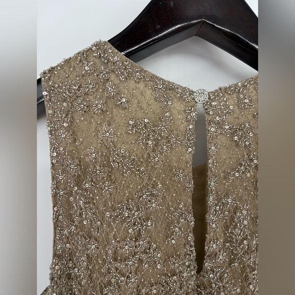 Ralph Lauren Collection Purple Label Beaded Party Dress 6 Fit Flare Runway 2011 - Picture 10 of 16